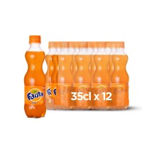 Fanta Orange Drink  pet 35cl - 1pack(12 Bottles)